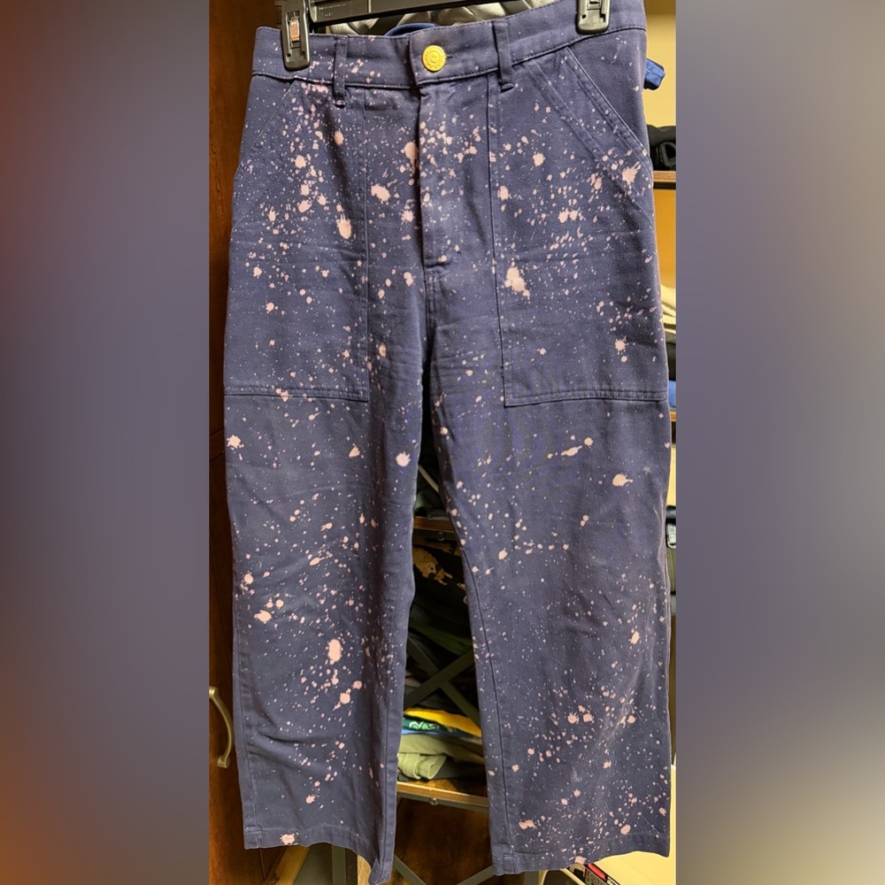 Big Bud Press splatter paint work pants size Small